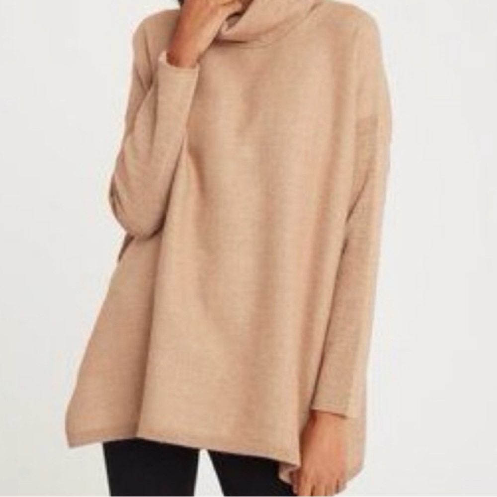 Cuyana Camel Cowl Neck Sweater - Picture 9 of 11